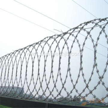 BTO-22 Hot-Dip Galvanized Razor Wire For Farm Protection